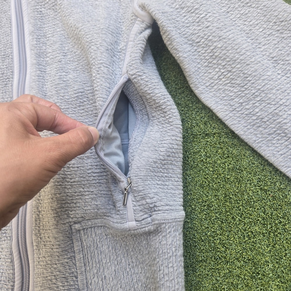 Lululemon On Repeat Bomber Jacket Women's Size 4 Gray - Picture 5 of 12